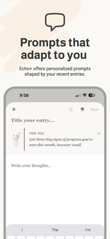 Echo - Private AI Journal Screenshot 5 of 7