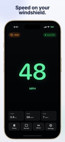 ClearSpeed GPS Speedometer screenshot