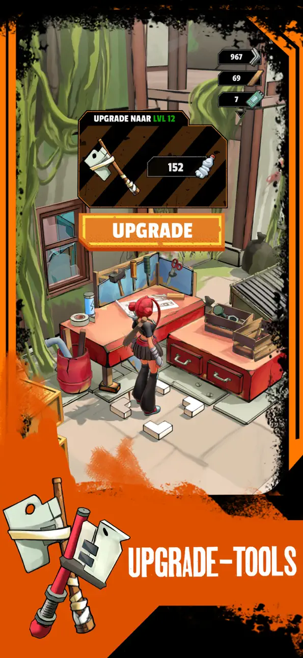 Zombiepunk: Fight & Survive iOS Mod IPA screenshot 5 - iOS game interface