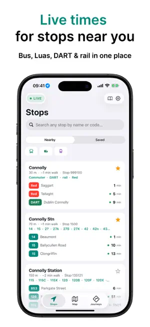 Bus Times Ireland: Dublin Live screenshot 1