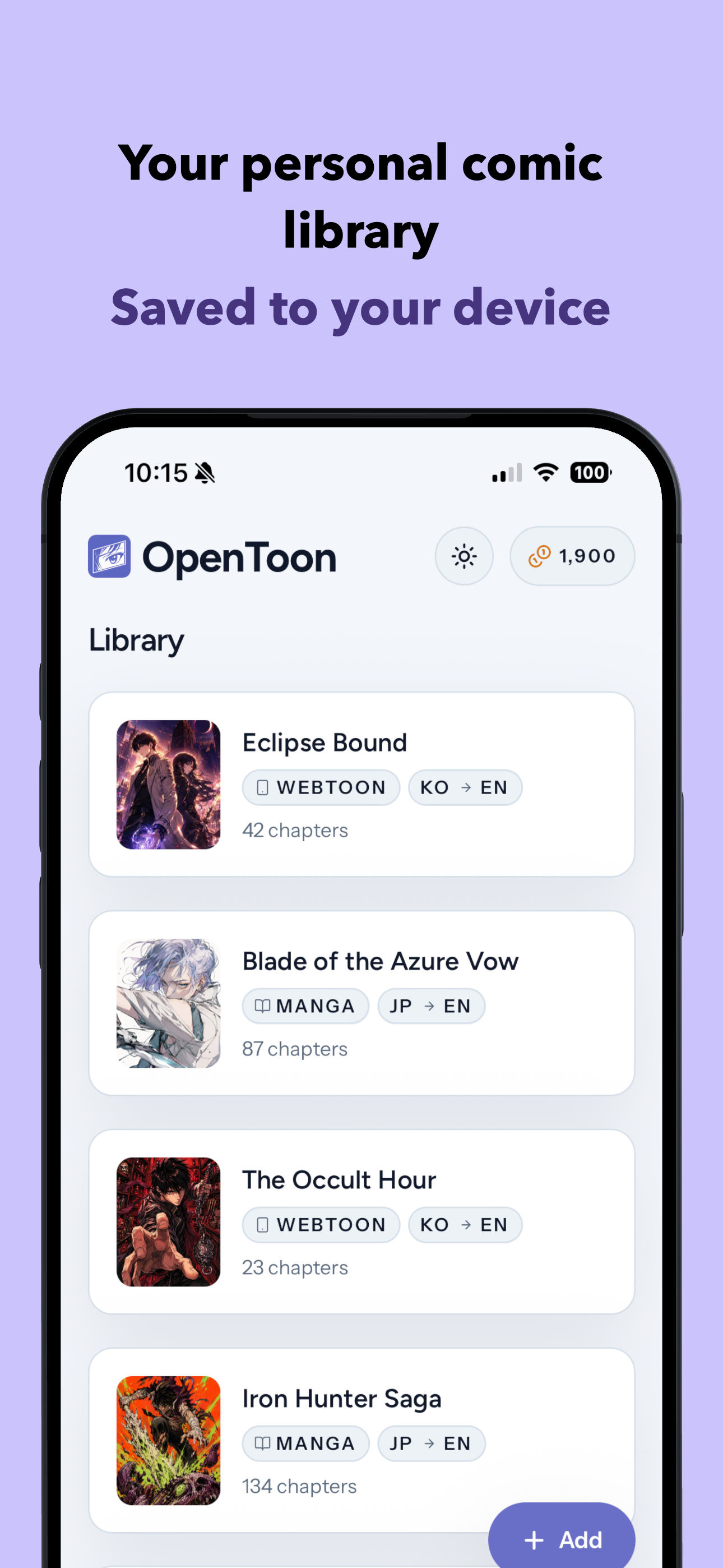 OpenToon - Manga Translator screenshot 3