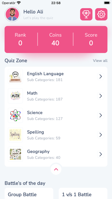 6Th Grade Practice Tests Screenshot