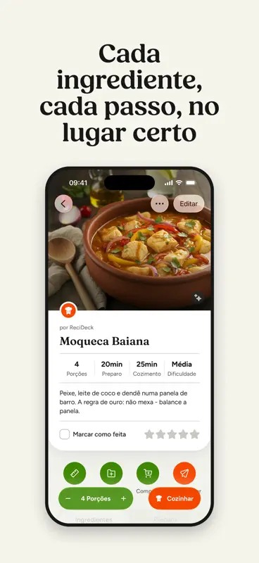 ReciDeck: Caderno de Receitas screenshot 2 of 9