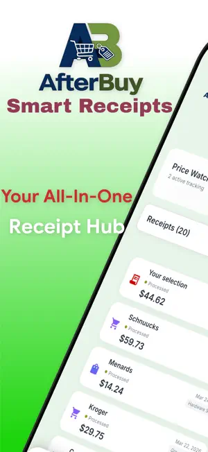 Smart Receipts - AfterBuy screenshot 1