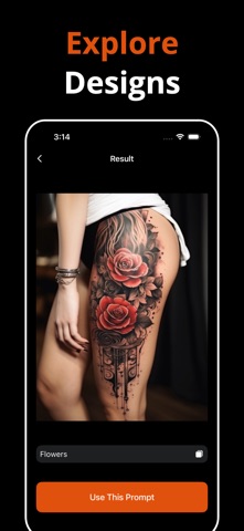 AI Tattoo Creator & Generator screenshot
