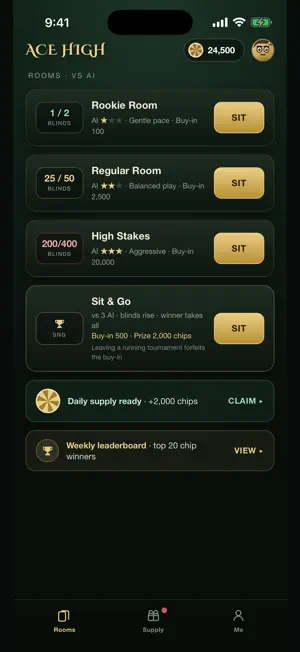 Ace High Poker screenshot 2