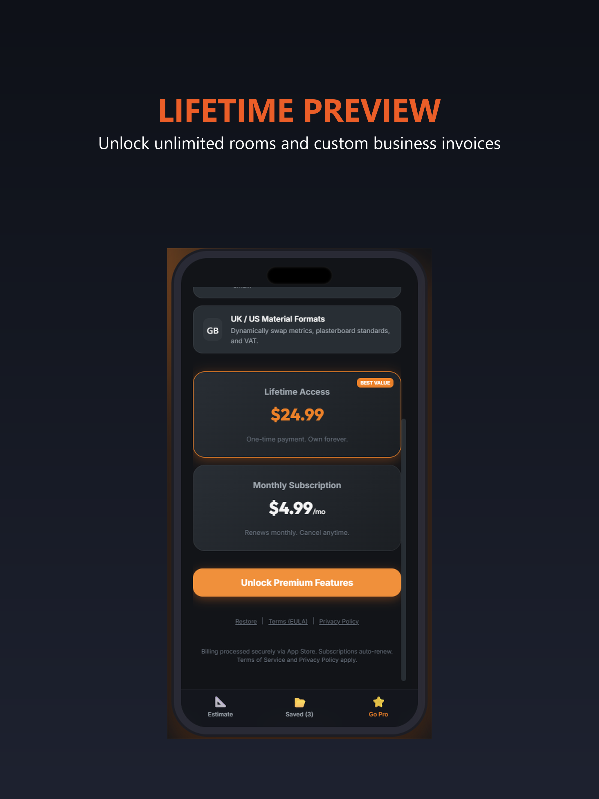 SheetFlow: Drywall Calculator screenshot 14