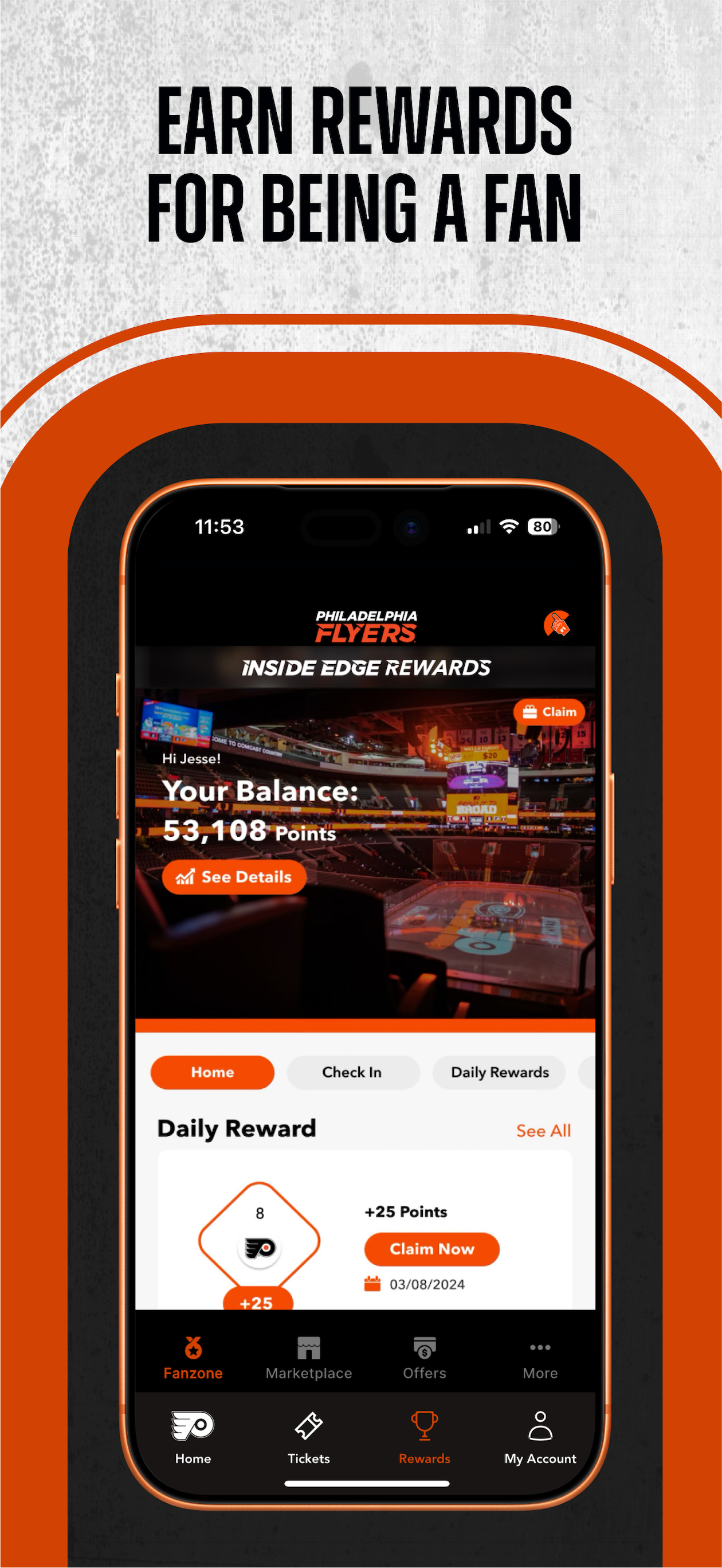 Philadelphia Flyers App screenshot 5