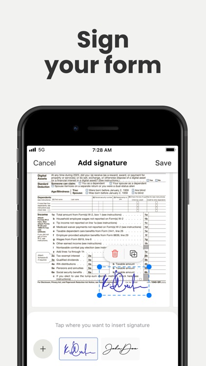 PDF Form Filler: Fill and Sign screenshot-4