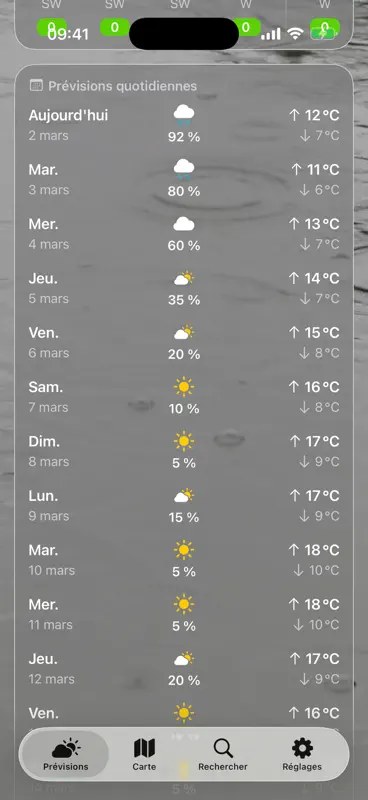 Météo + Radar Pluie en France screenshot 5 of 6