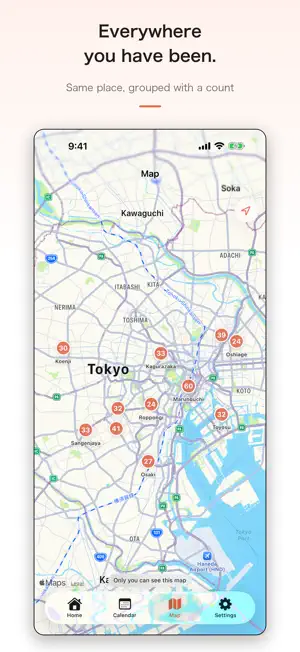 Ashiato - One-Tap Lifelog screenshot 3