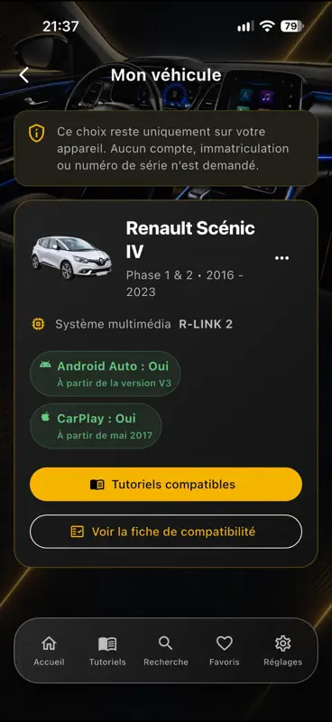 R-LINK+ : RENAULT R-LINK 2 & 1 screenshot 5 of 10