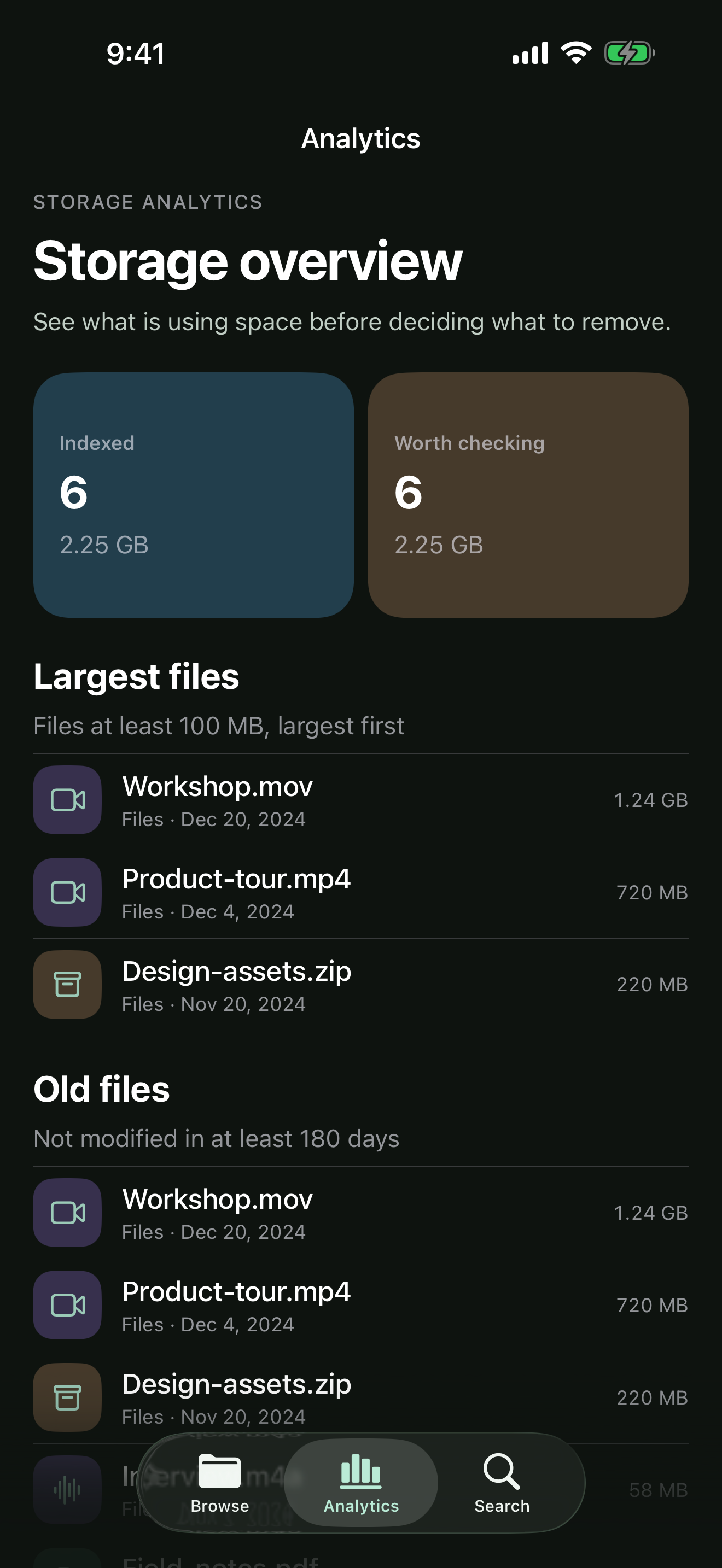 Foldrobe: File Organizer screenshot 2