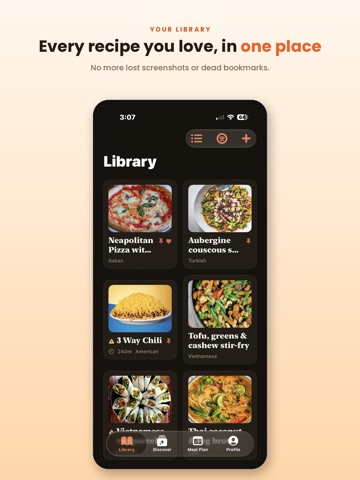 SavorKeep: Recipe Keeper iPad screenshot