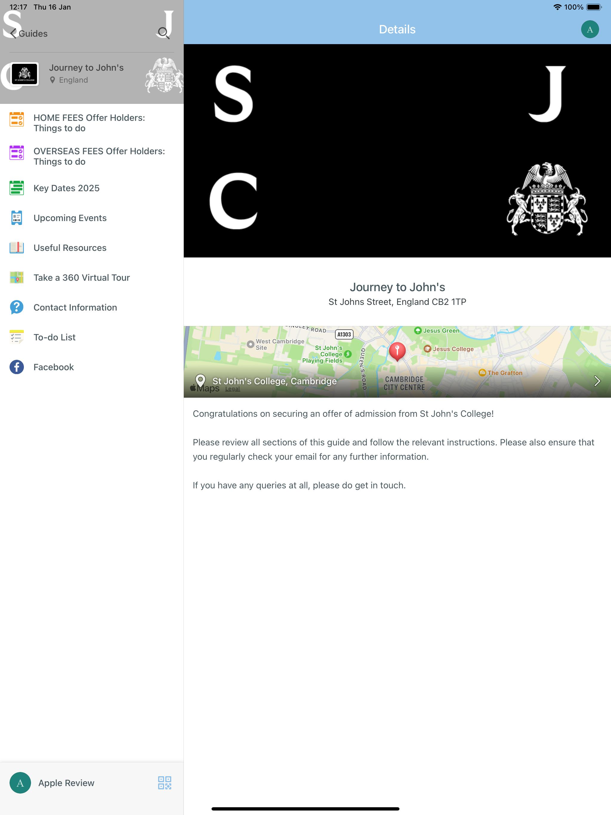 St John's College, Cambridge screenshot 4
