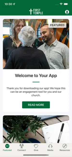 First Baptist Church Temple screenshot 1