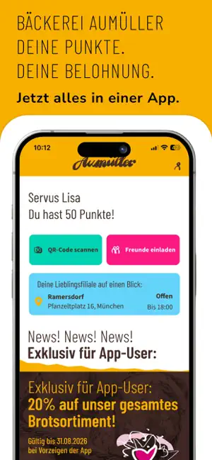 Bäckerei Aumüller screenshot 1
