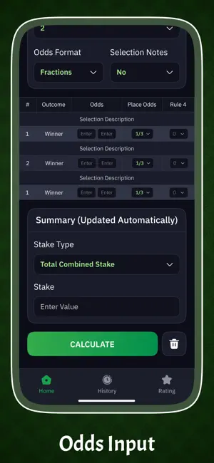 Bet Calculator. screenshot 2