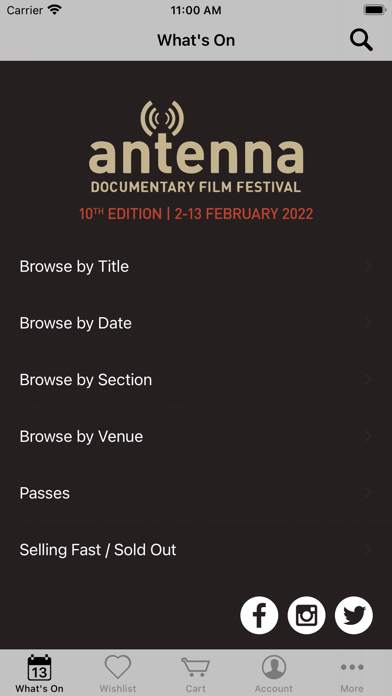 Screenshot #2 pour Antenna Documentary Film Fest