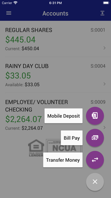 Rio Grande CU Mobile Screenshot