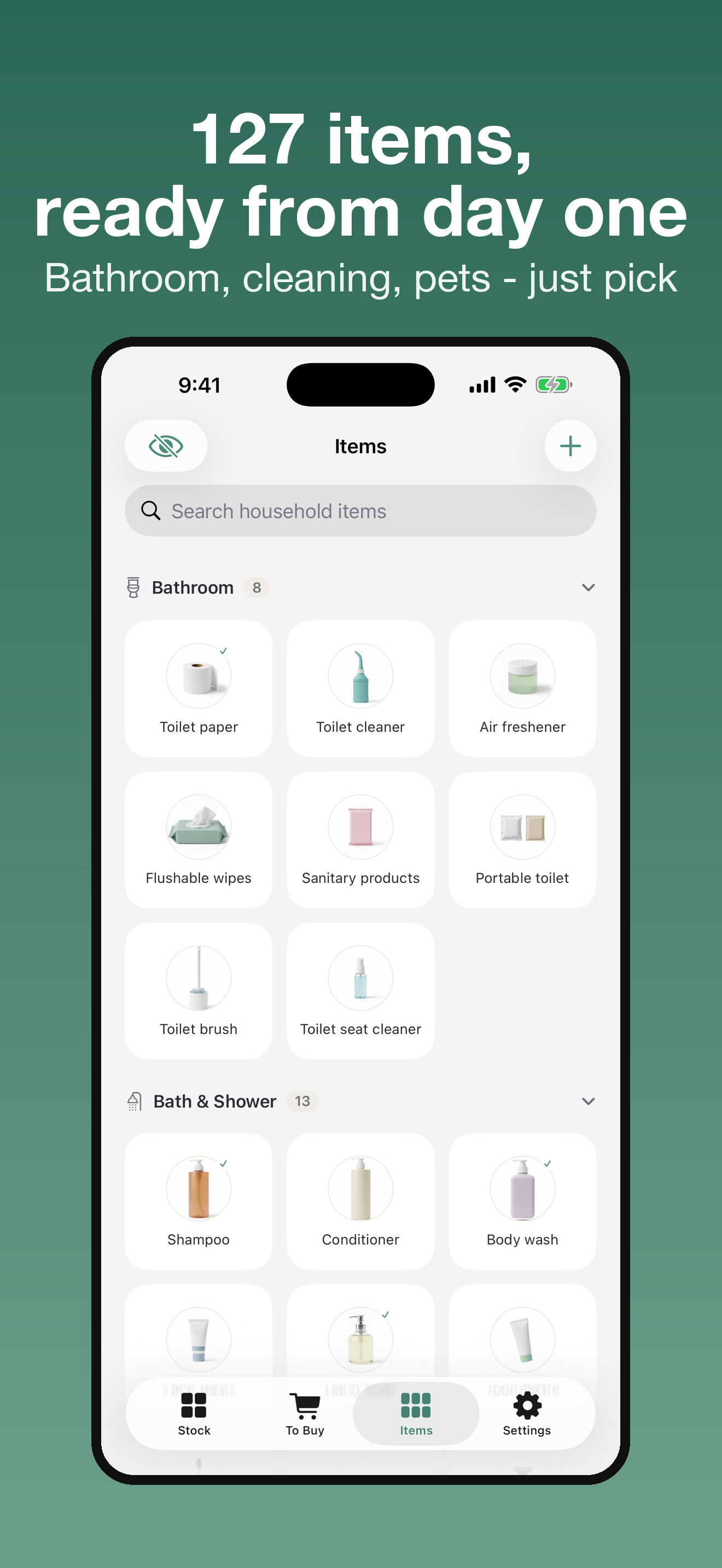 Stockle - Household Stock screenshot 4