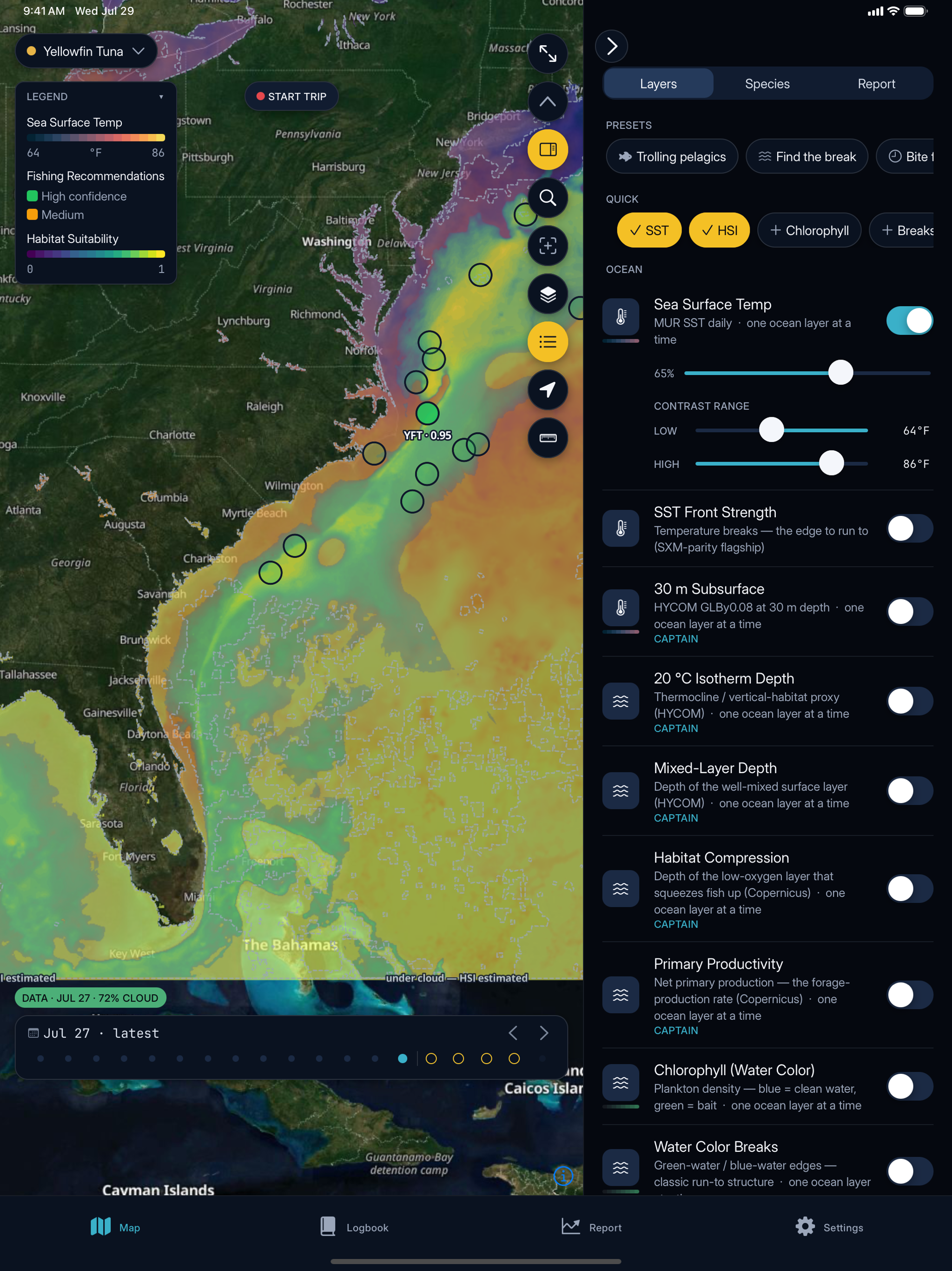 BreakIQ: Fishing Forecast screenshot 8
