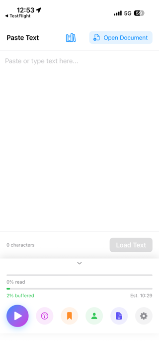 DocReader: Listen on the Move Screenshot 1 of 4