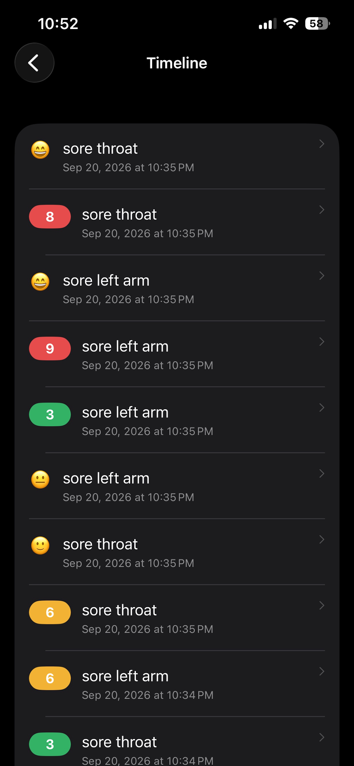 Screenshot 10 of MySmptom