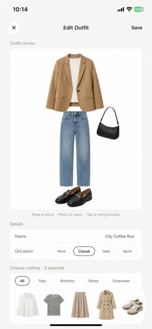 Pocket Closet: Wardrobe screenshot 3
