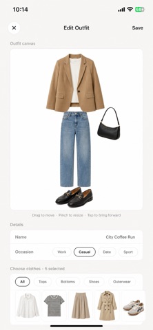 Pocket Closet: Wardrobe Screenshot 3 of 7