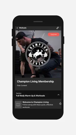 Champion Living Fitness screenshot 3