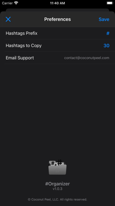 Hashtags Organizer & Composer screenshot 6