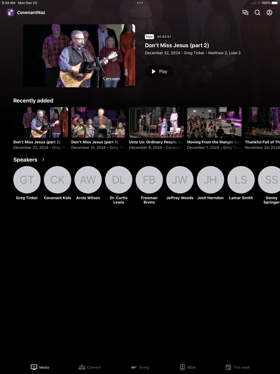 Screenshot #4 pour Covenant Nazarene - Jasper, AL