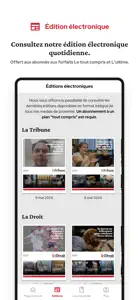 La Tribune screenshot #3 for iPhone