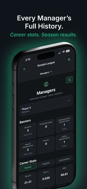 LeagueVault screenshot 3