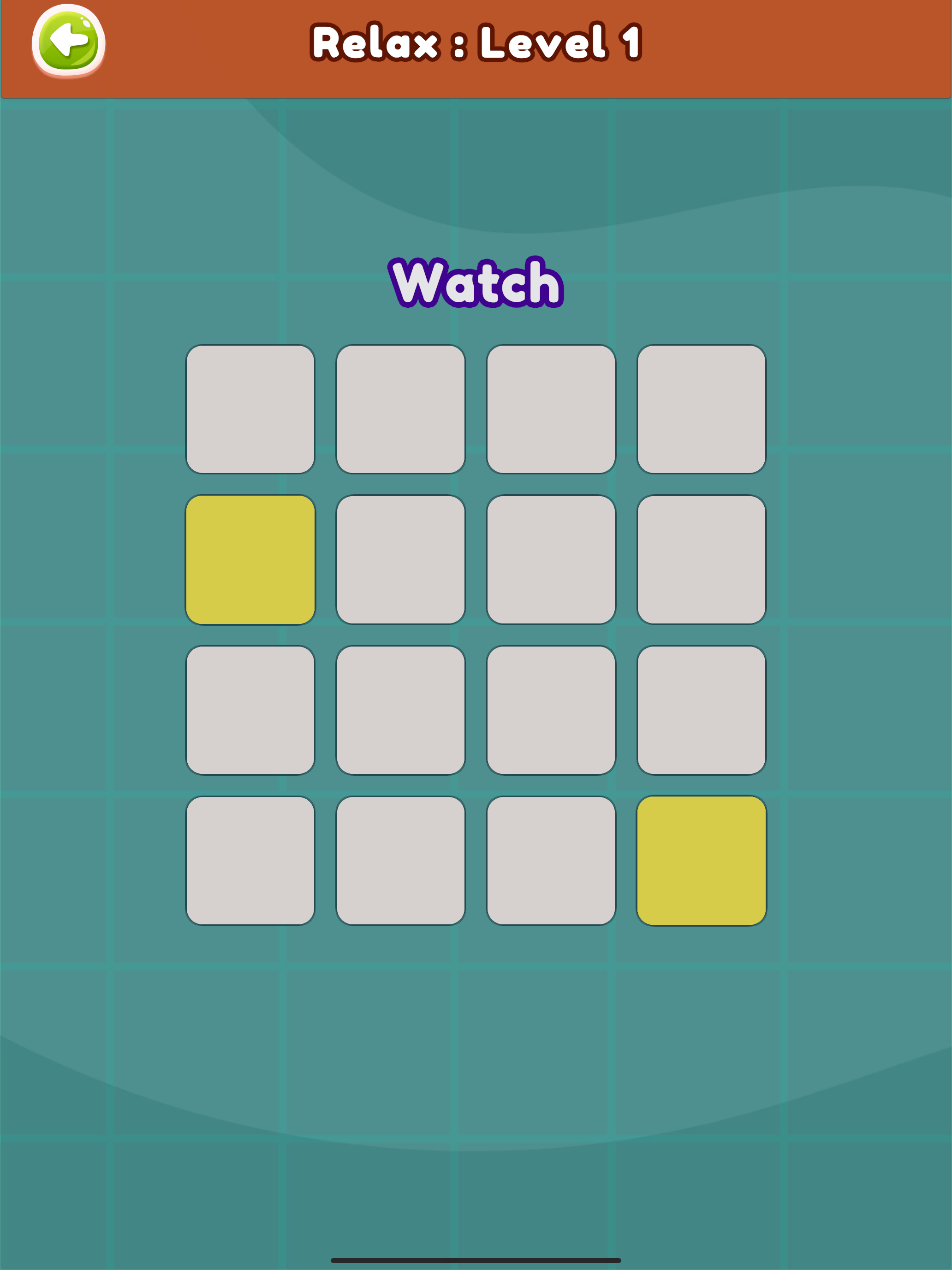 Sequence Memory Test Puzzle