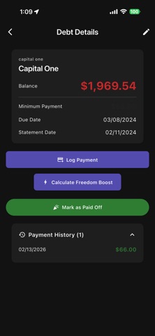 Buy My Freedom — Debt Payoff screenshot