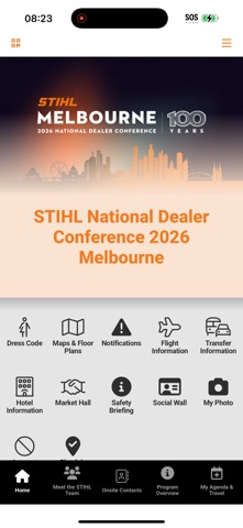 STIHL Dealer Conference 2026 screenshot