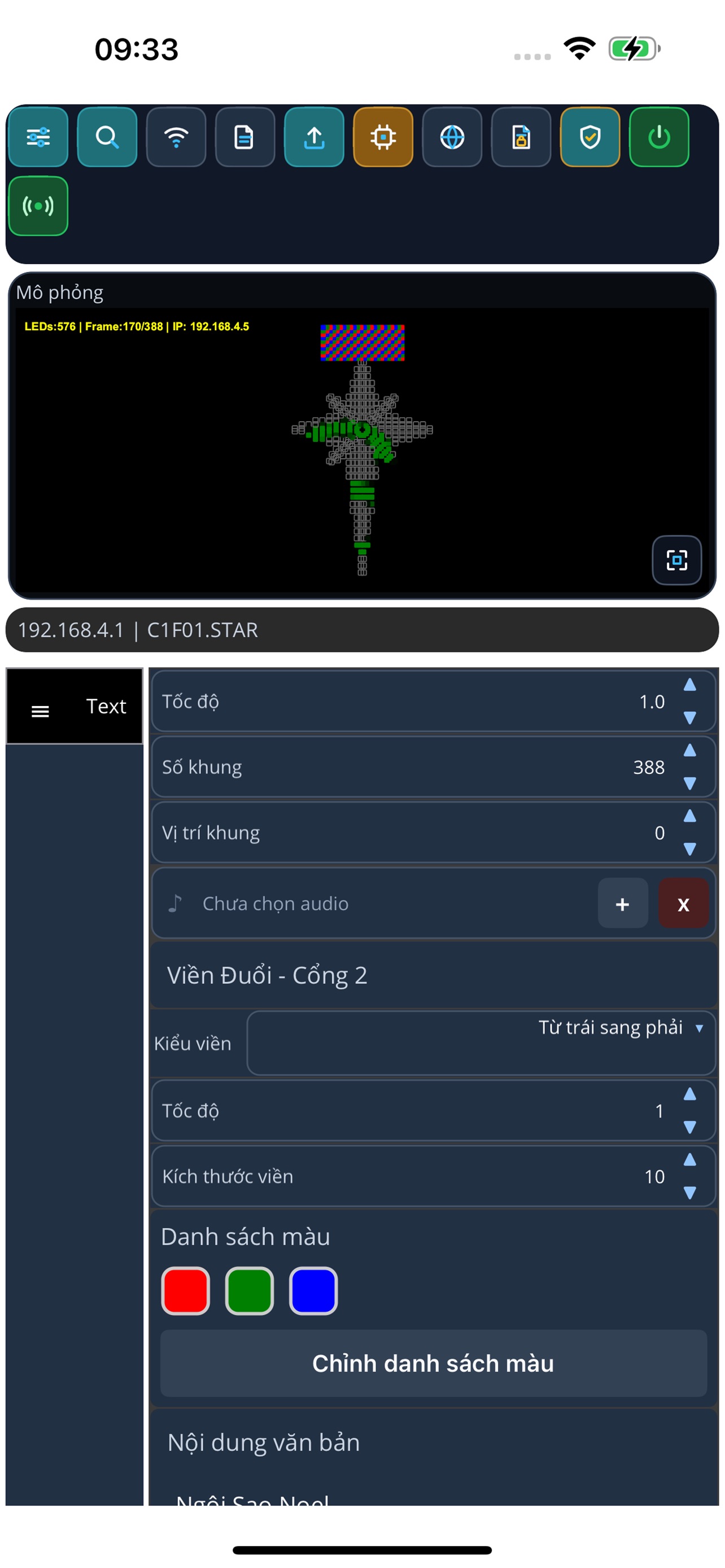 Screenshot 2 of Ngôi Sao LED