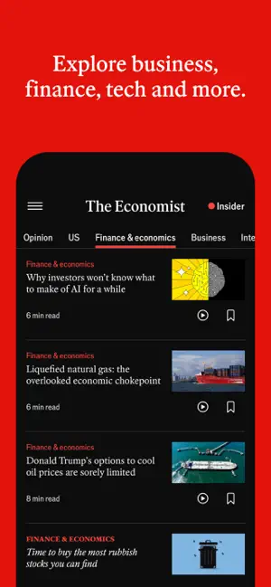 The Economist: News & Analysis iPhone screenshot 3