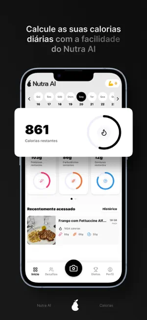 Nutra AI: Contador de Calorias screenshot 1