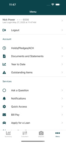 App screenshot