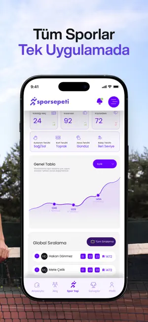 Sporsepeti - Tennis & Padel screenshot 2