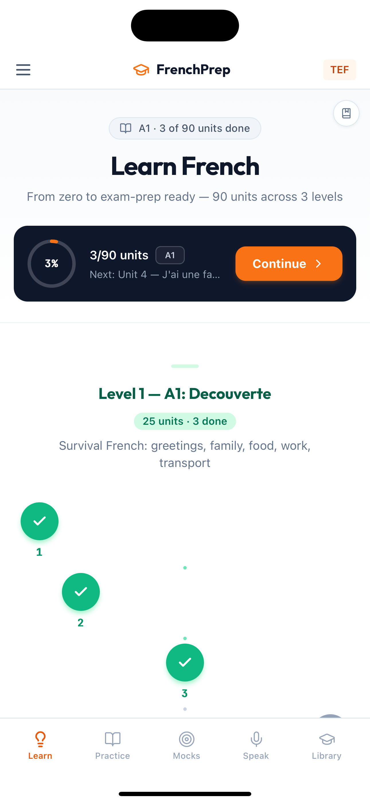 FrenchPrep screenshot 3