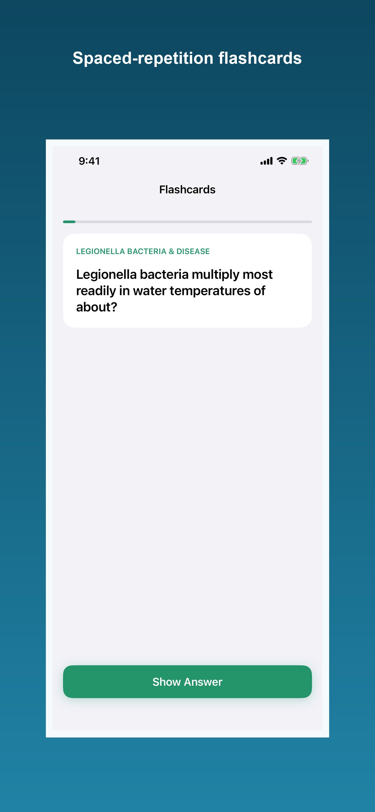 Legionella Awareness Prep screenshot 6