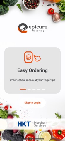 Epicure Catering by HKT iPhone screenshot