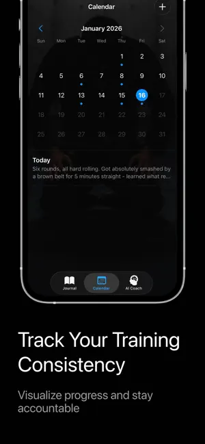 BJJ AI Journal screenshot 2