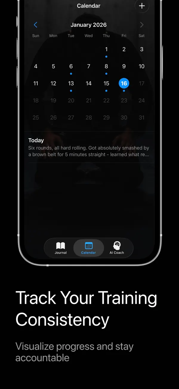Screenshot #2 pour BJJ AI Journal