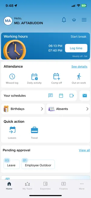 Farvision Employee Hub screenshot 2