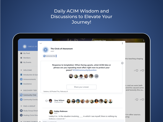 Screenshot #6 pour Circle of Atonement Community